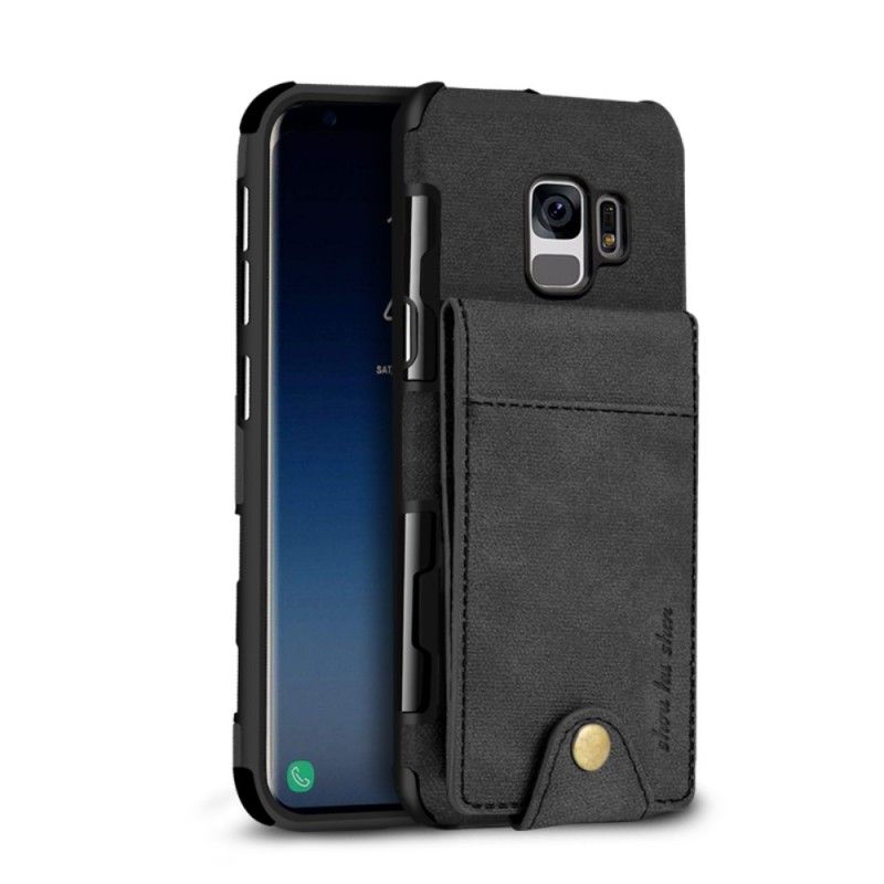 Coque Samsung Galaxy S9 Porte-cartes Rabattable