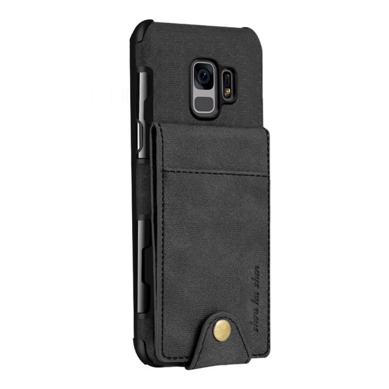 Coque Samsung Galaxy S9 Porte-cartes Rabattable