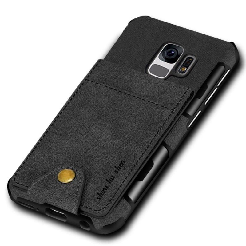 Coque Samsung Galaxy S9 Porte-cartes Rabattable