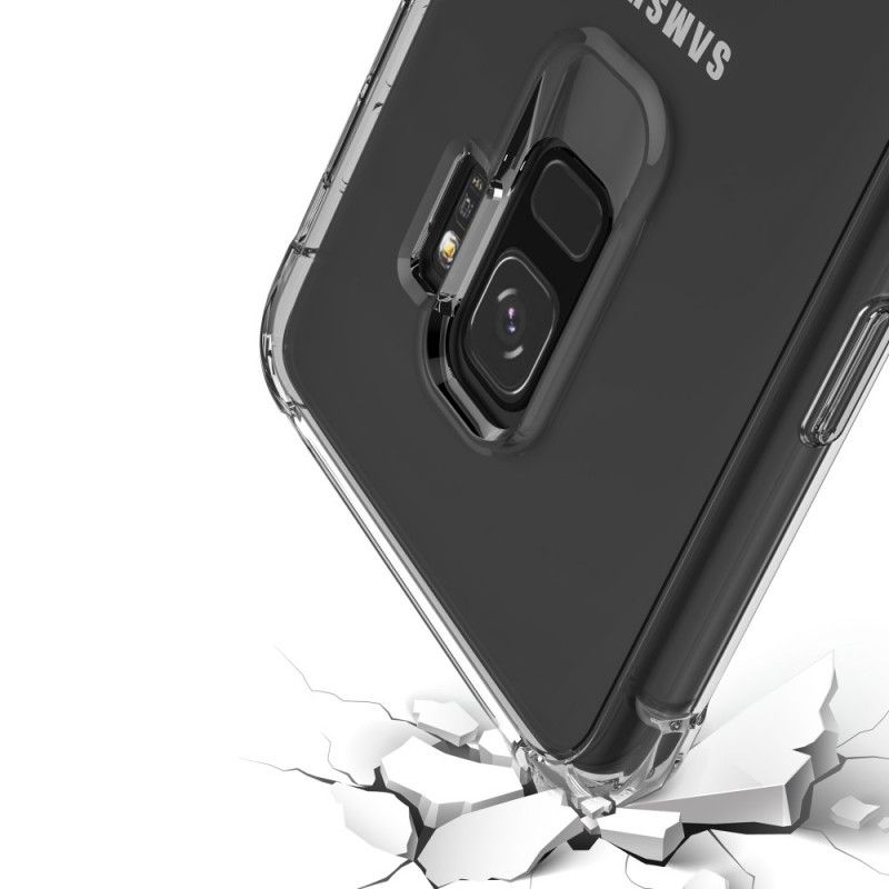 Coque Samsung Galaxy S9 Transparente Leeu Coussins Protecteur