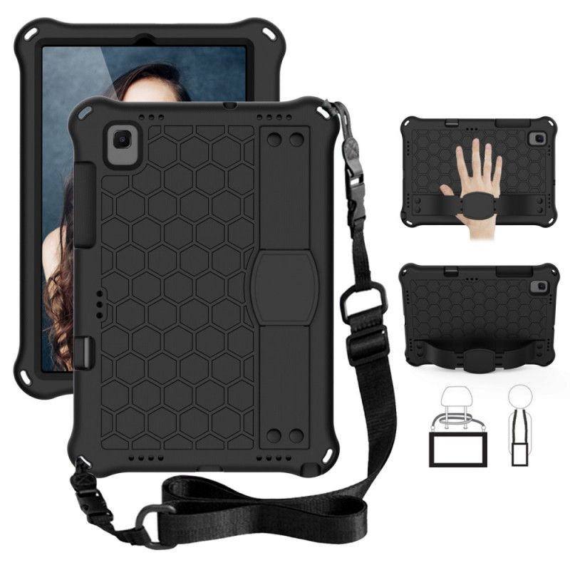 Coque Samsung Galaxy Tab A7 (2020) Eva Sangle-support Et Bandoulière