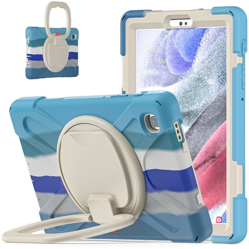 Coque Samsung Galaxy Tab A7 Lite Ultra Résistante Anneau-support Color