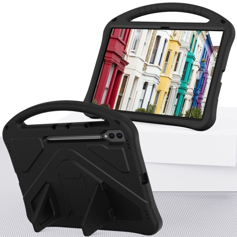 Coque Samsung Galaxy Tab S9 Ultra / S8 Ultra Mousse EVA Poignée et Suppport