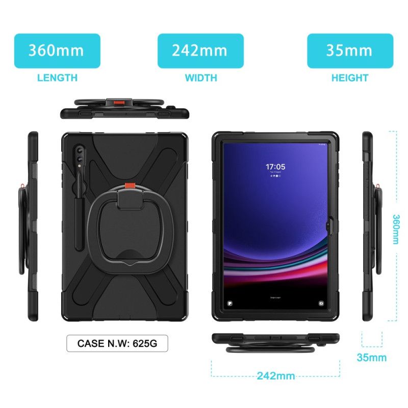 Coque Samsung Galaxy Tab S9 Ultra / S8 Ultra Multifonctions