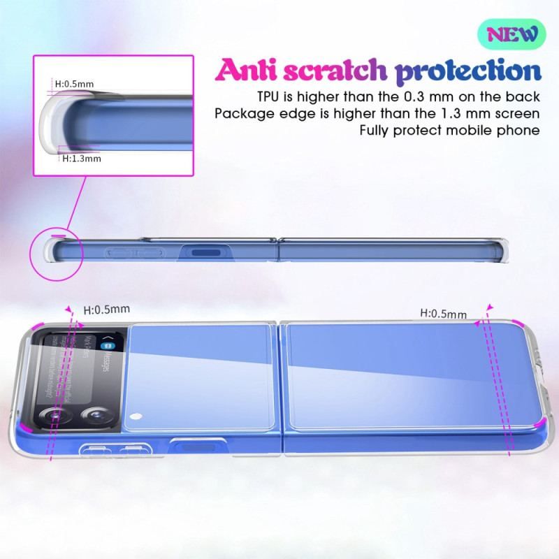 Coque Samsung Galaxy Z Flip 4 Crystal