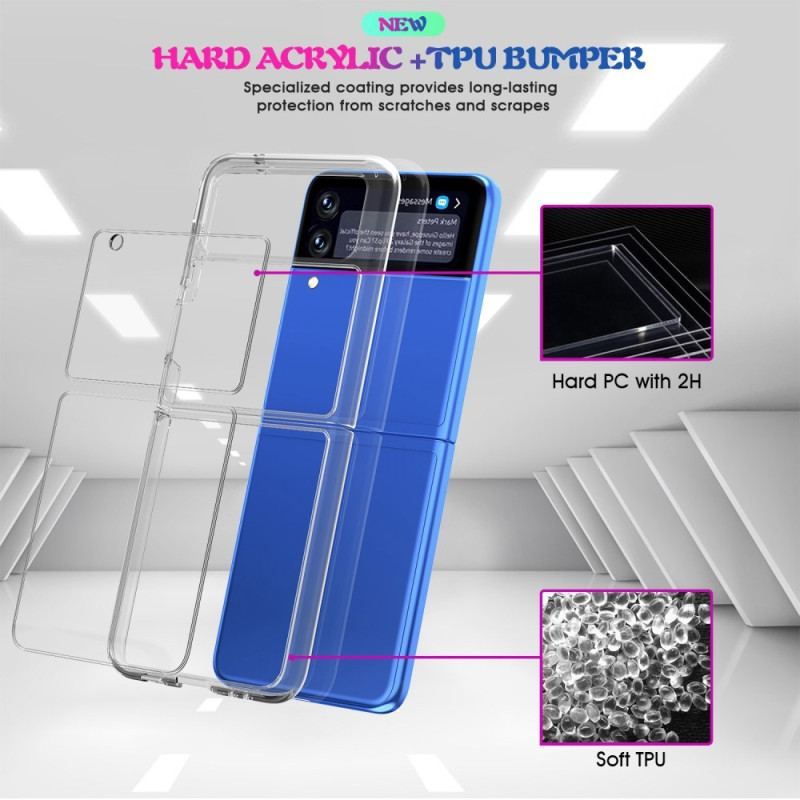 Coque Samsung Galaxy Z Flip 4 Crystal