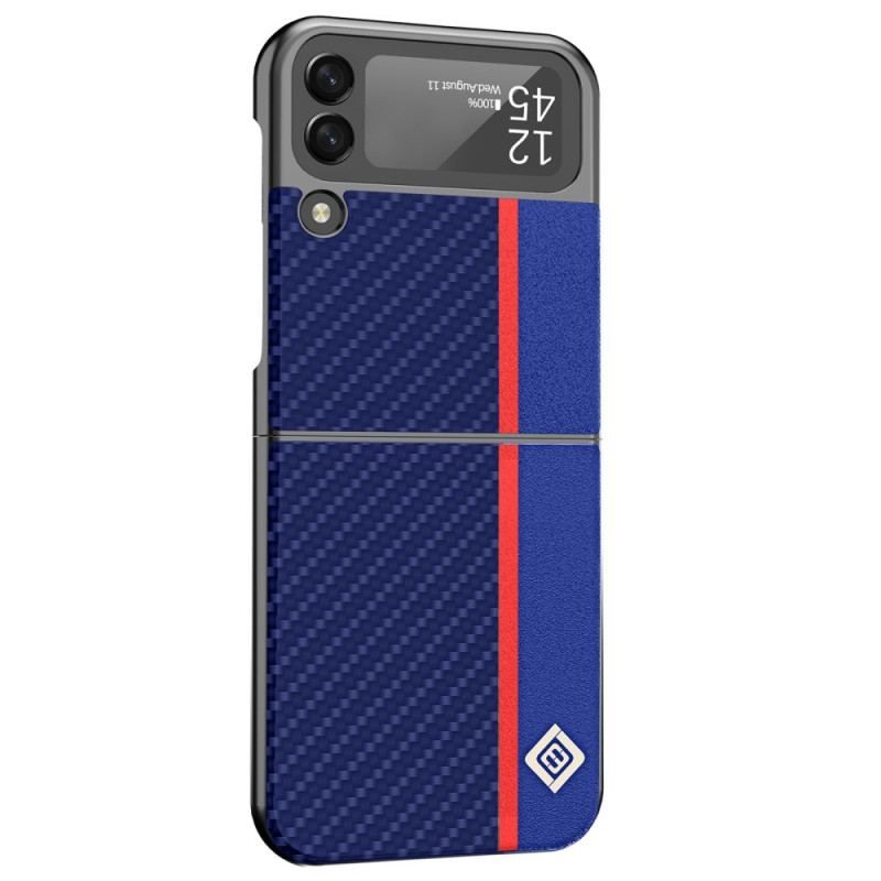 Coque Samsung Galaxy Z Flip 4 Fibre Carbone LC.IMEEKE