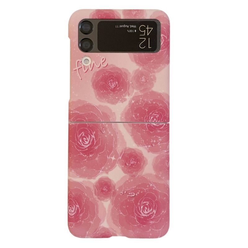 Coque Samsung Galaxy Z Flip 4 Fleurs Art