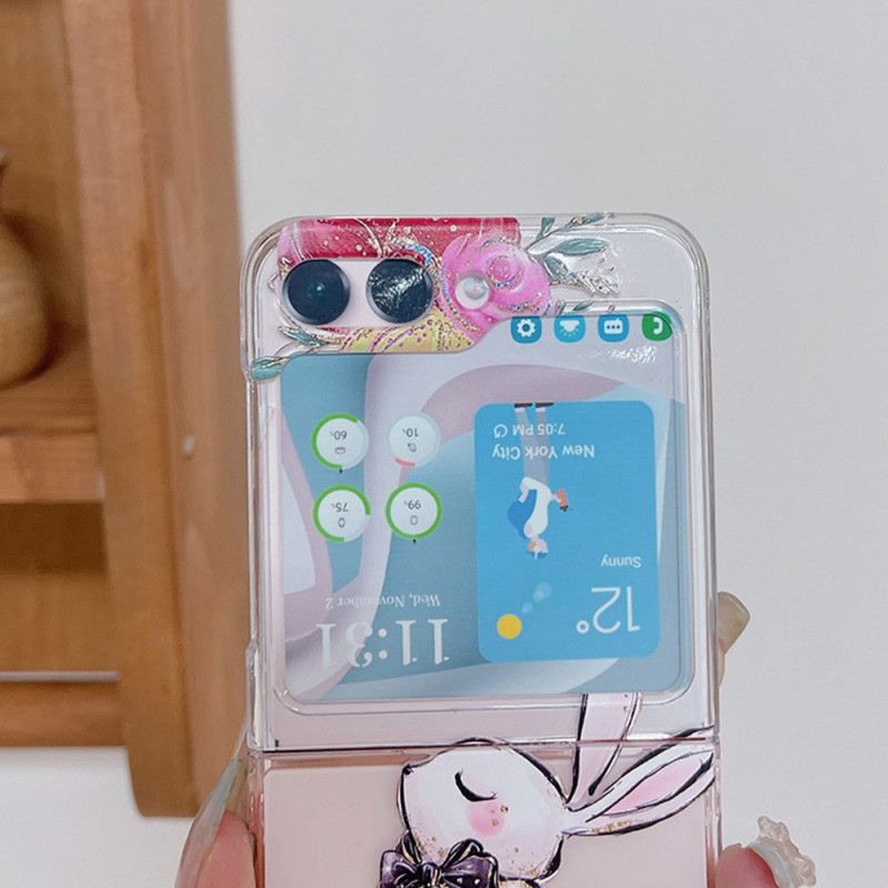 Coque Samsung Galaxy Z Flip 5 Transparente Ciel