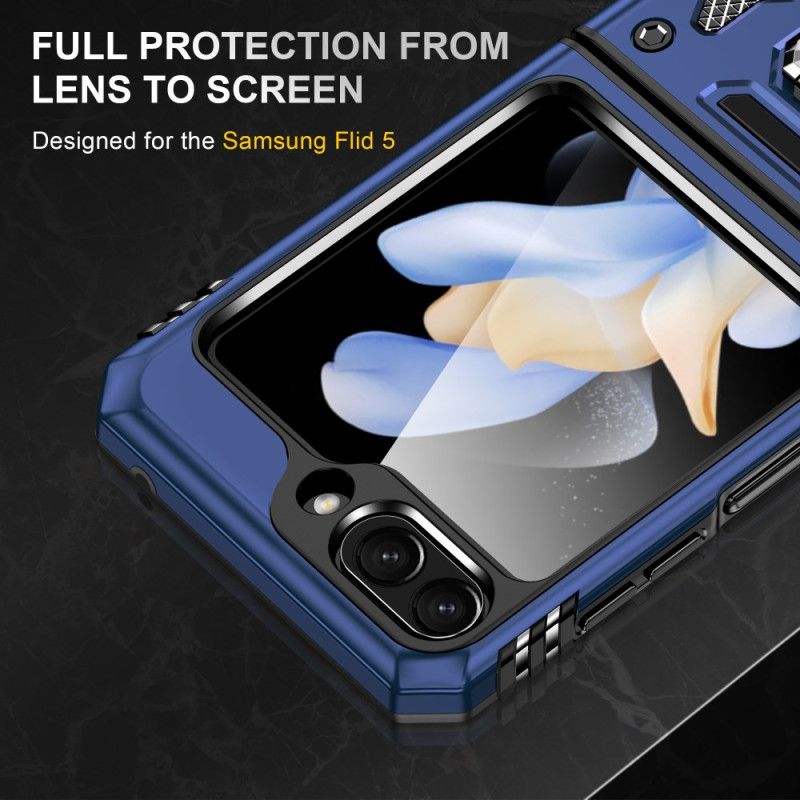 Coque Samsung Galaxy Z Flip 6 Anneau-Support Série Armor