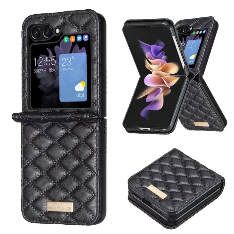 Coque Samsung Galaxy Z Flip 6 Matelassée BINFEN COLOR