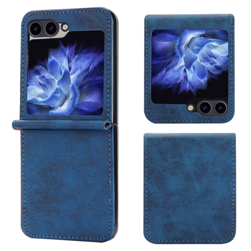 Coque Samsung Galaxy Z Flip 6 Simili Cuir