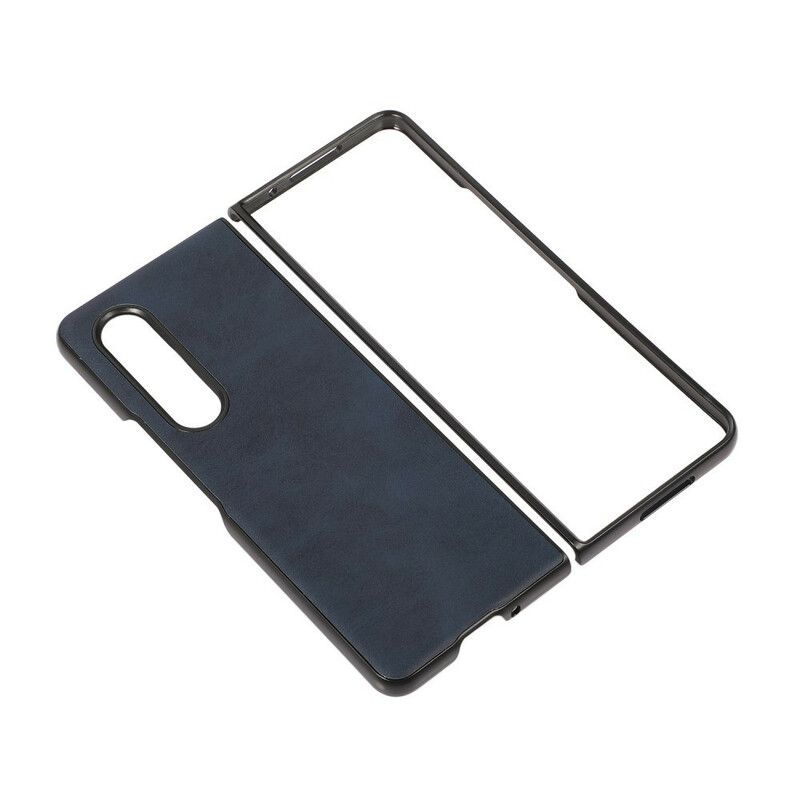 Coque Samsung Galaxy Z Fold 3 5G Simili Cuir