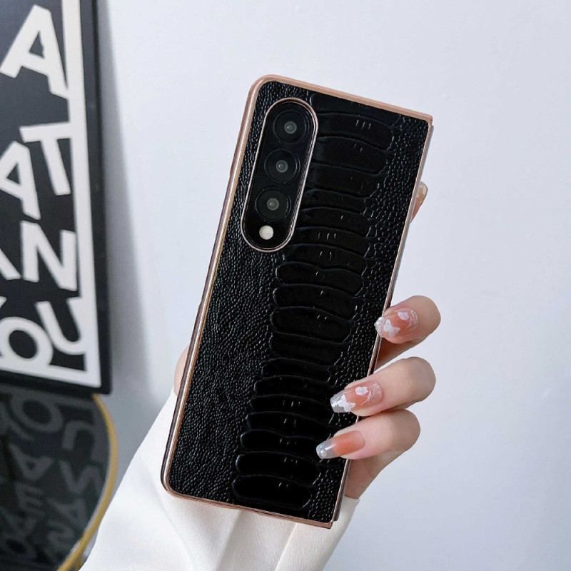 Coque Samsung Galaxy Z Fold 4 Croco Line