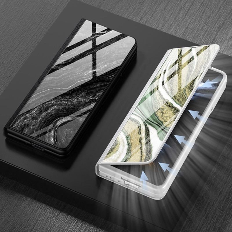 Coque Samsung Galaxy Z Fold 4 GKK Marble Waves