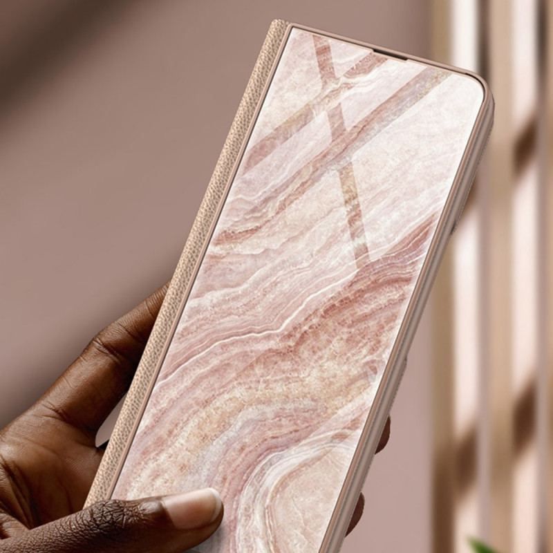 Coque Samsung Galaxy Z Fold 4 GKK Marble Waves