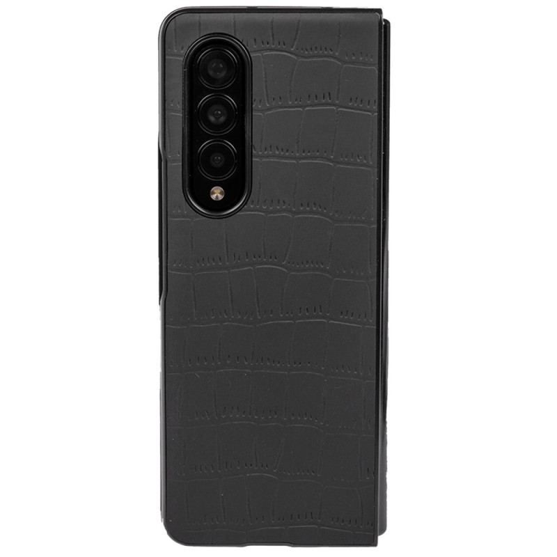 Coque Samsung Galaxy Z Fold 4 Relief Croco