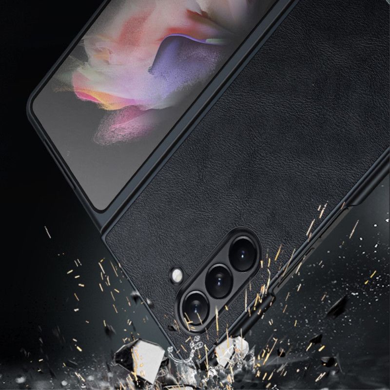 Coque Samsung Galaxy Z Fold 5 Élégance Cuir ABEEL