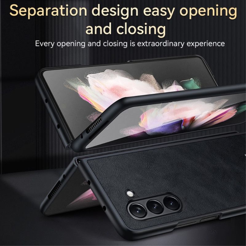 Coque Samsung Galaxy Z Fold 5 Élégance Cuir ABEEL