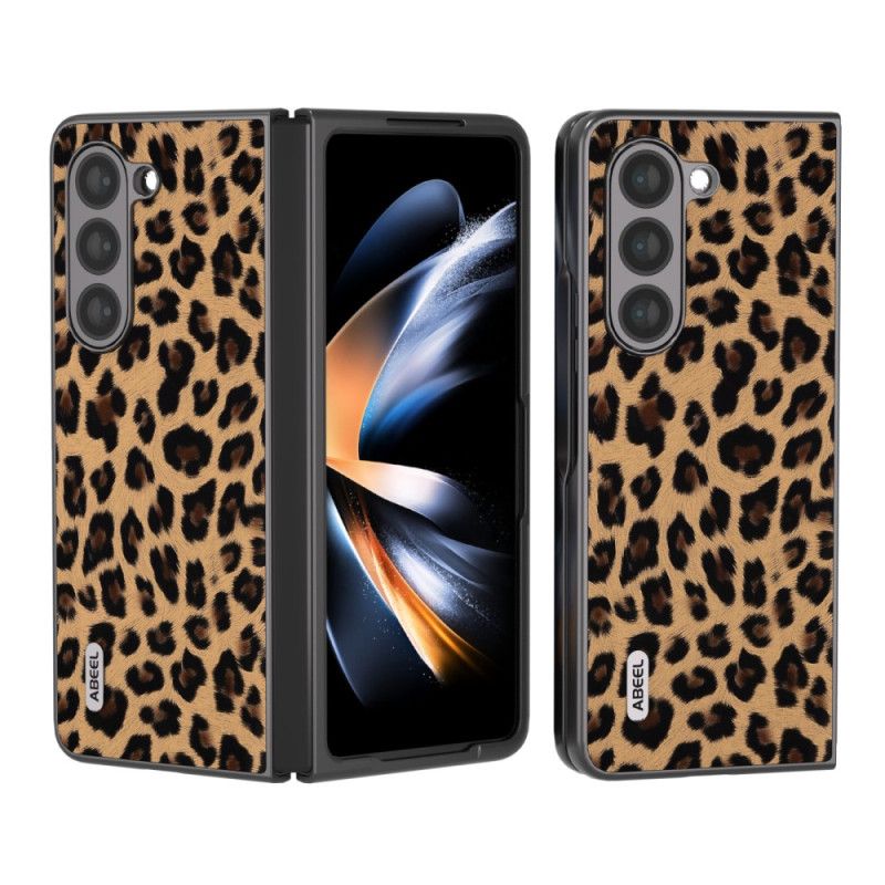 Coque Samsung Galaxy Z Fold 5 Léopard ABEEL