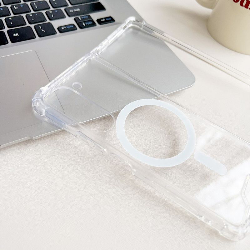 Coque Samsung Galaxy Z Fold 5 Transparente Compatible Magsafe