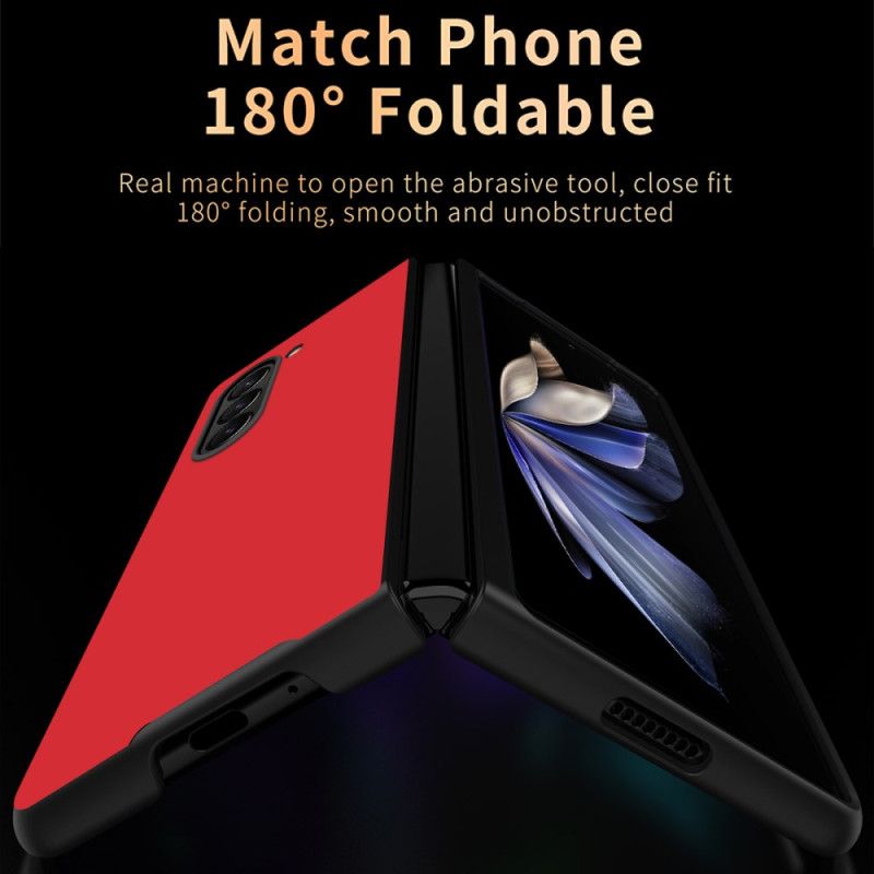 Coque Samsung Galaxy Z Fold 6 Simili Cuir Litchi