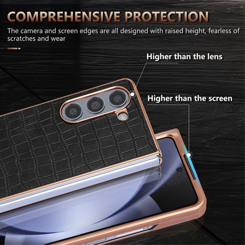 Coque Samsung Galaxy Z Fold 6 Style Cuir AZNS