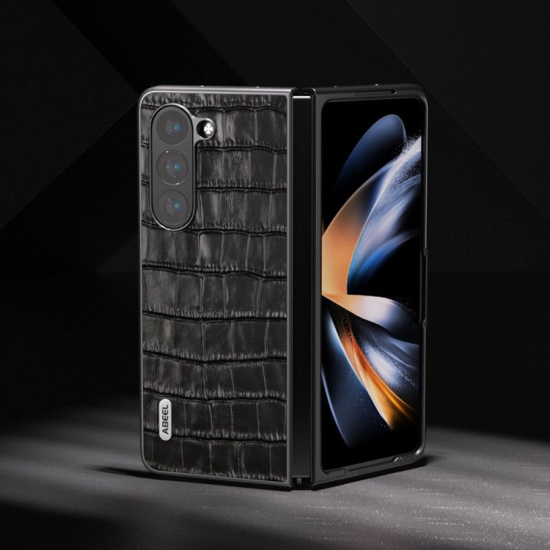 Coque Samsung Galaxy Z Fold 6 Texture Crcodile ABEEL