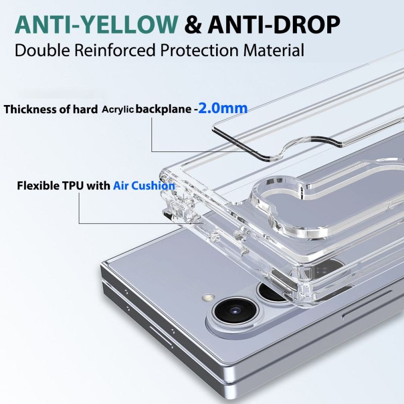 Coque Samsung Galaxy Z Fold 6 Transparente Anti-Rayures