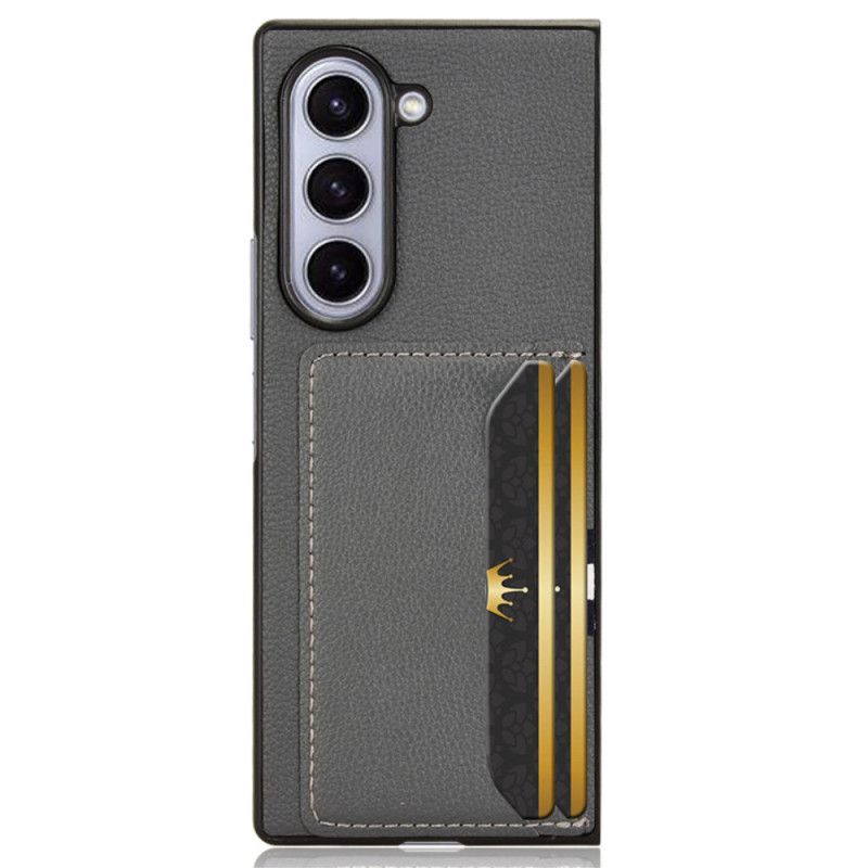 Coque Samsung Galaxy Z Fold 6 Tricolore Porte-Cartes