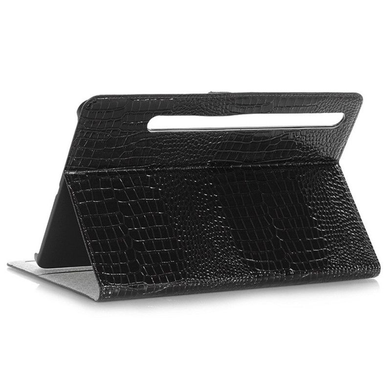 Étui Samsung Galaxy Tab S9 FE Style Crocodile