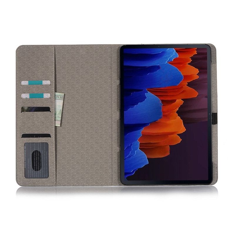 Étui Samsung Galaxy Tab S9 Plus Motif de Carte