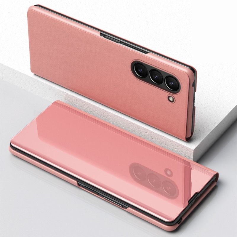 Étui Samsung Galaxy Z Fold 5 Couverture Miroir