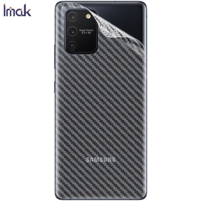 Film Arrière Pour Samsung Galaxy S10 Lite Style Carbone Imak