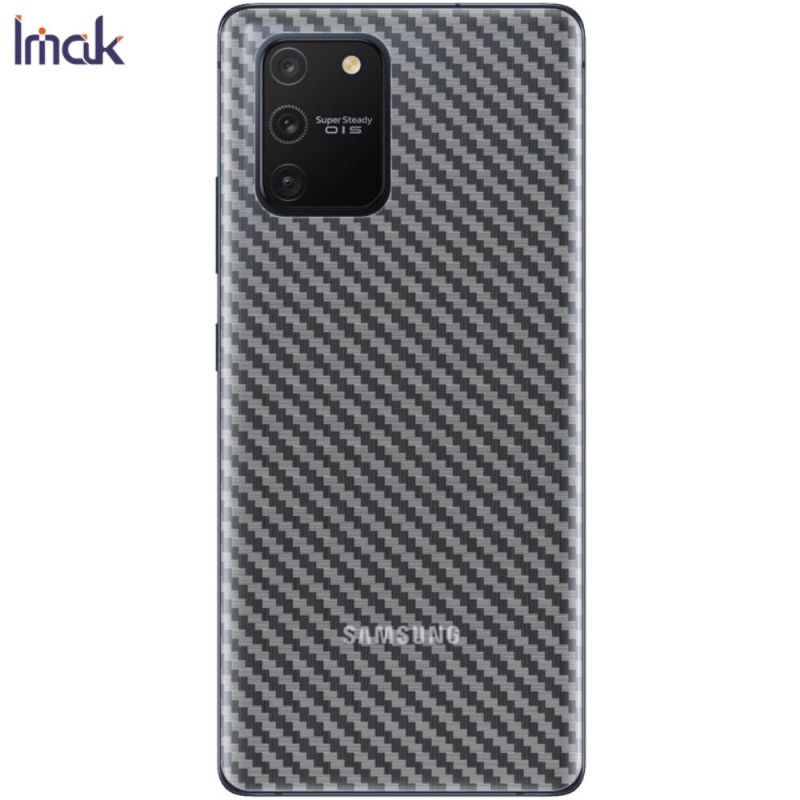 Film Arrière Pour Samsung Galaxy S10 Lite Style Carbone Imak