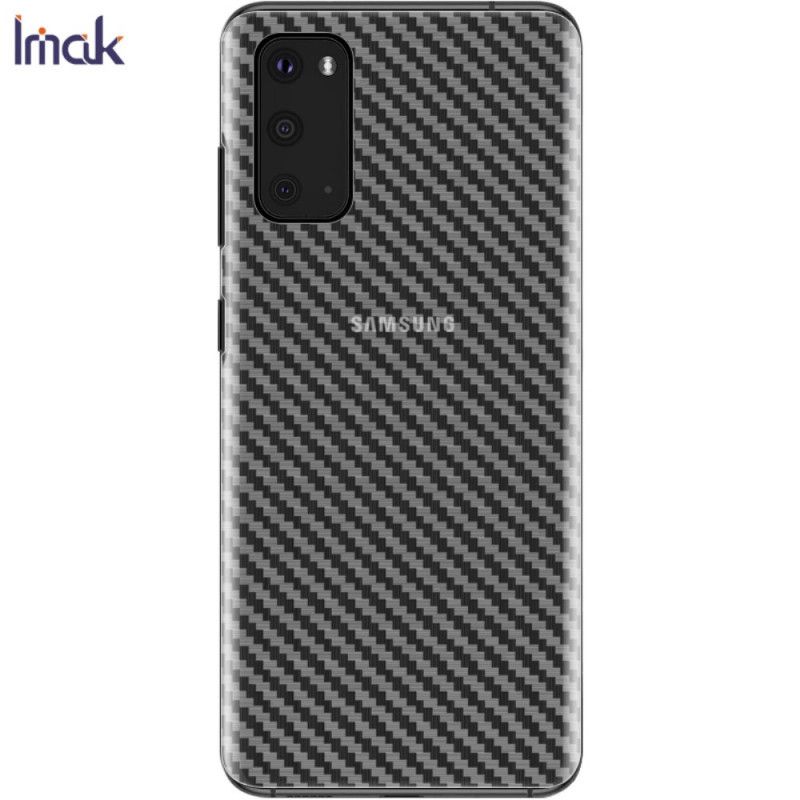 Film Arrière Pour Samsung Galaxy S20 Style Carbone Imak