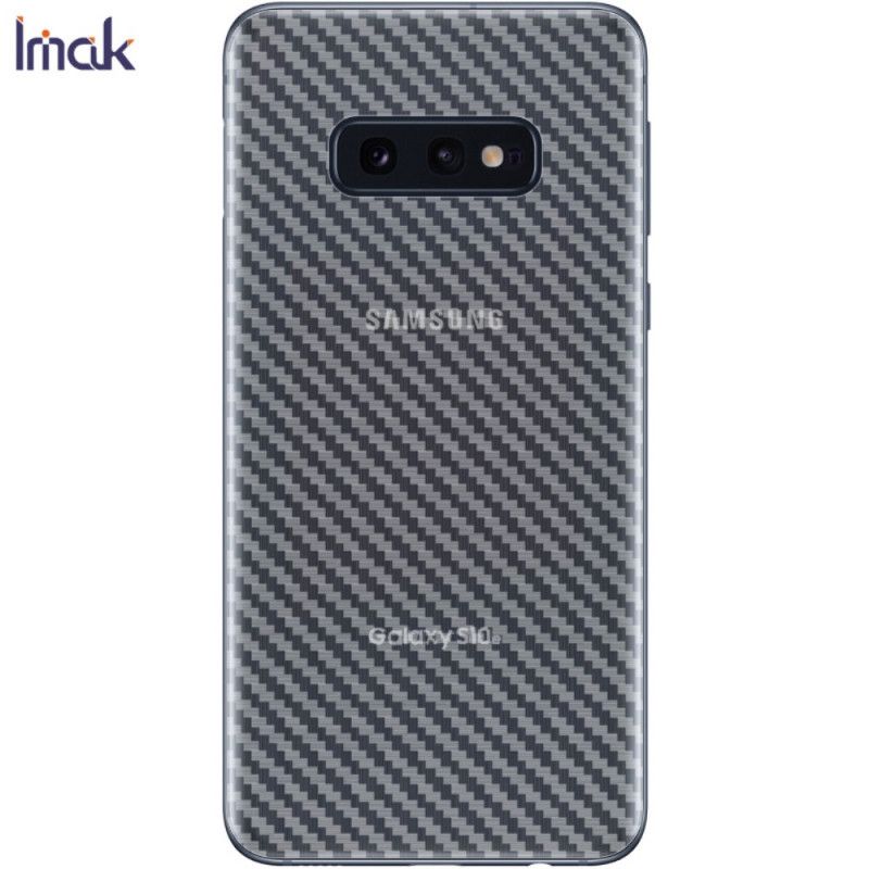 Film De Protection Arrière Pour Samsung Galaxy S10e Style Carbone Imak