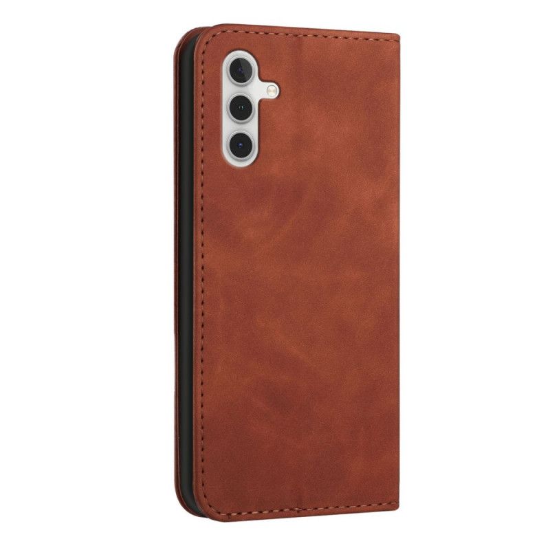 Flip Cover Pour Samsung Galaxy A13 5G Style Cuir S-design