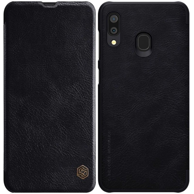 Flip Cover Pour Samsung Galaxy A30 Nillkin Qin Series