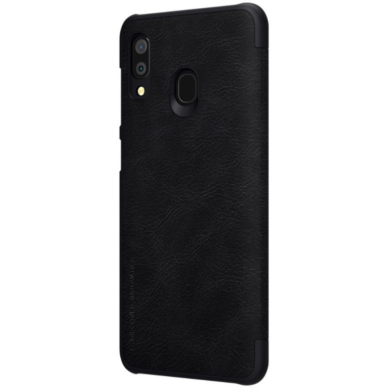 Flip Cover Pour Samsung Galaxy A30 Nillkin Qin Series