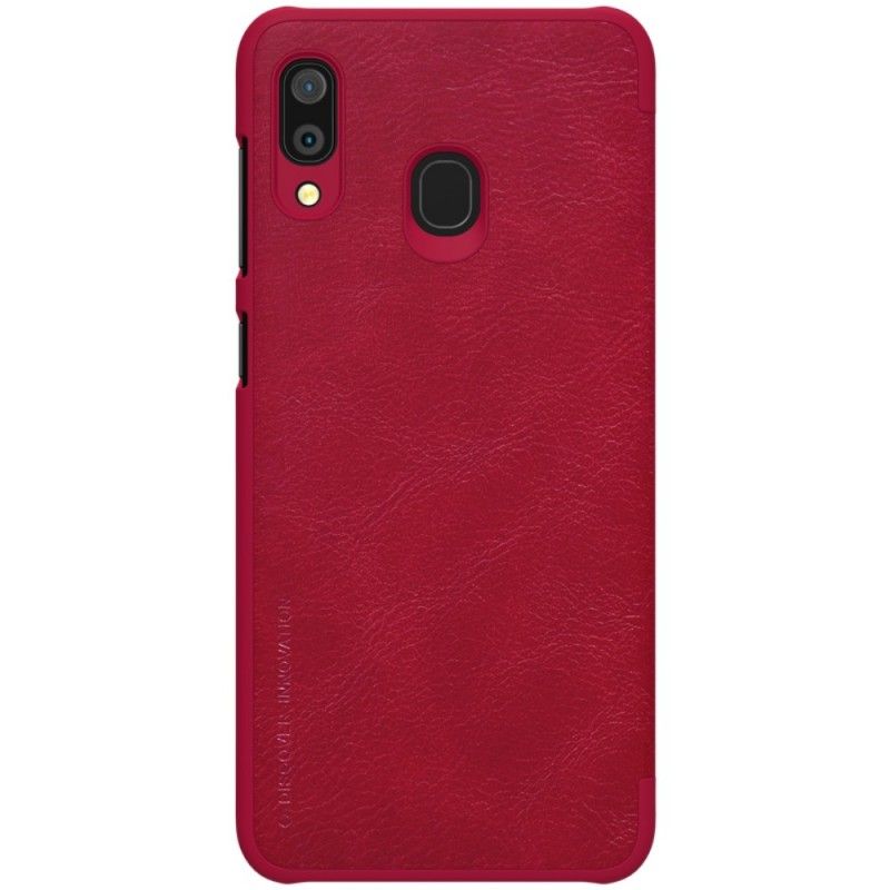 Flip Cover Pour Samsung Galaxy A30 Nillkin Qin Series