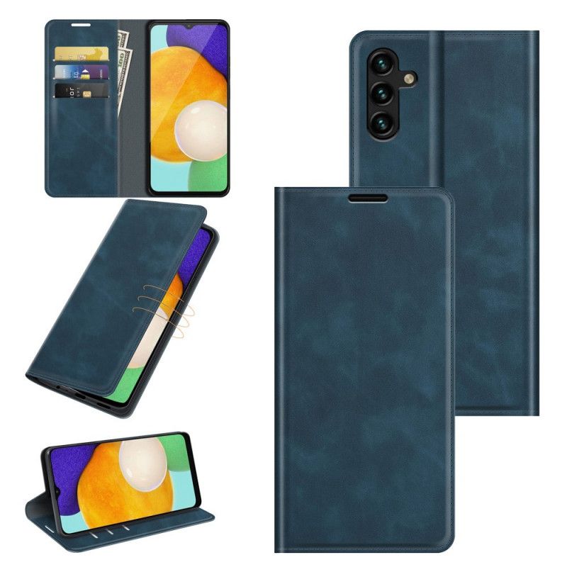 Flip Cover Samsung Galaxy A13 5G Style Cuir Design