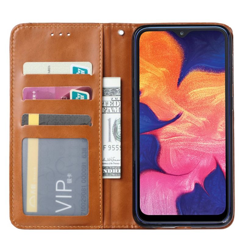 Flip Cover Samsung Galaxy A20e / A10e Simili Cuir Porte-cartes