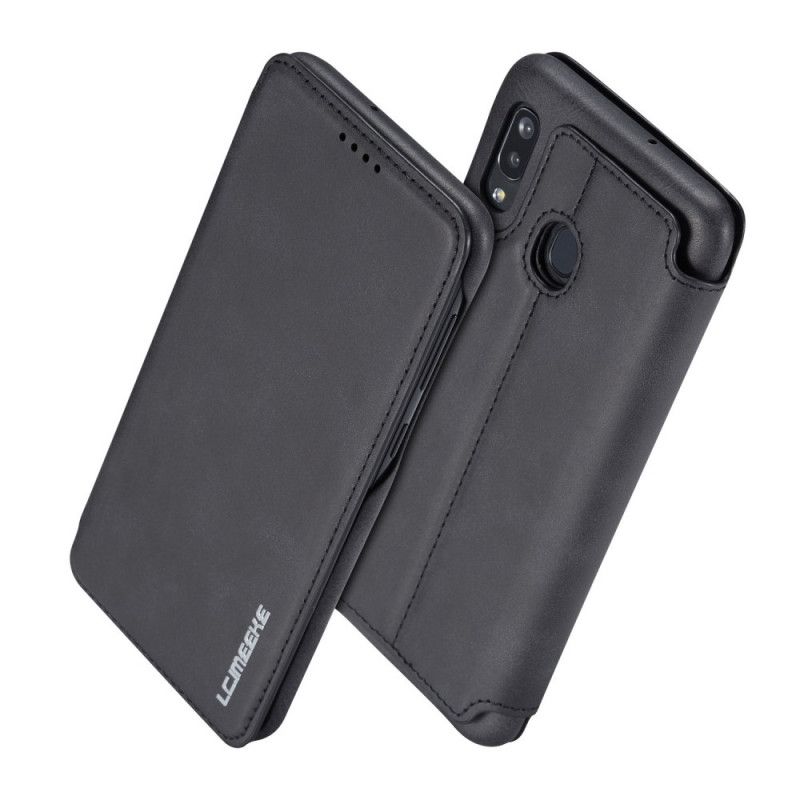 Flip Cover Samsung Galaxy A20e Lc.imeeke Effet Cuir