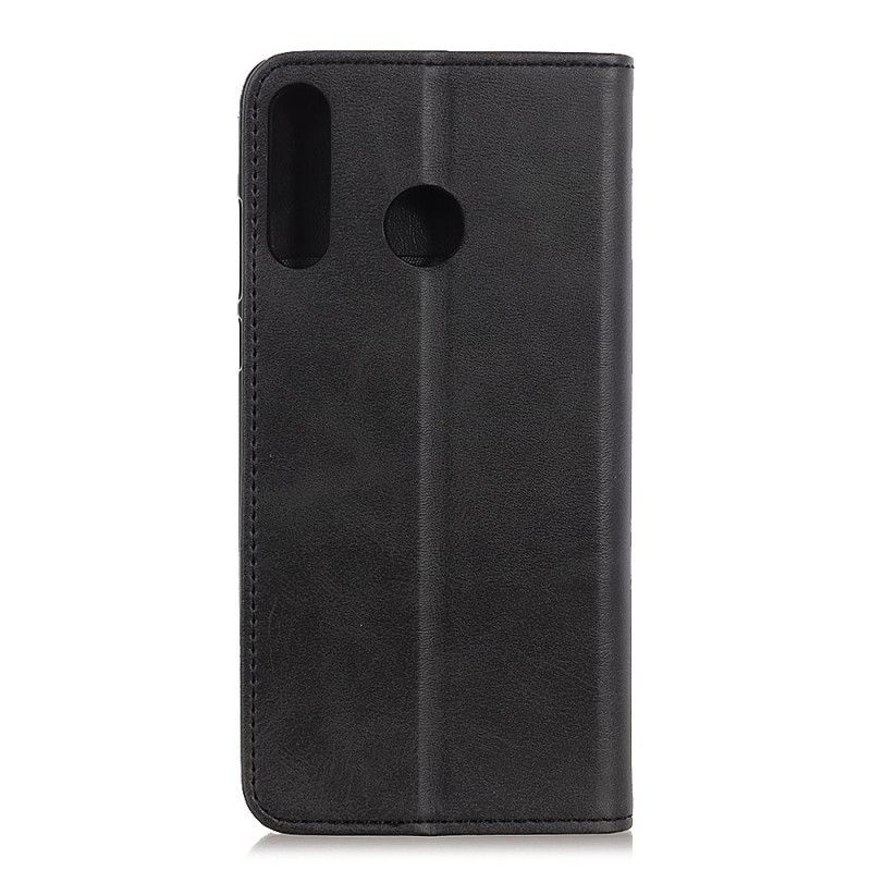 Flip Cover Samsung Galaxy A20s Cuir Fendu