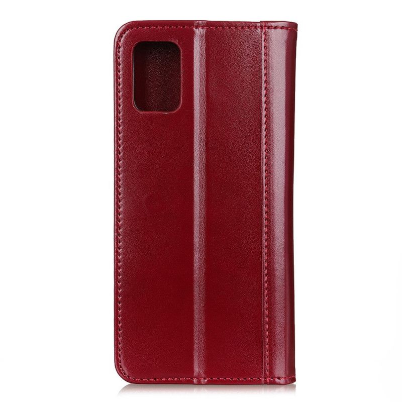 Flip Cover Samsung Galaxy A51 5g Cuir Fendu