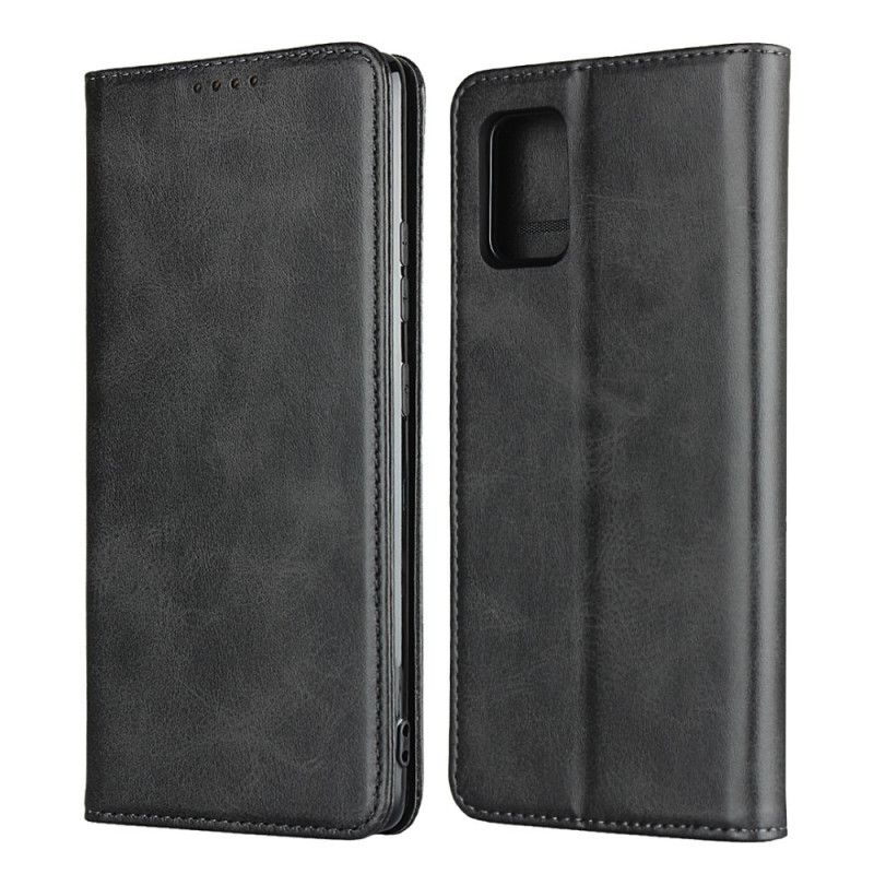 Flip Cover Samsung Galaxy A51 5g Cuir Véritable