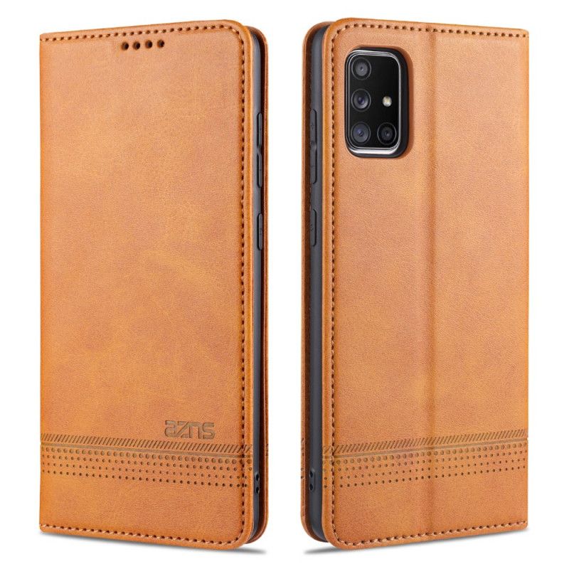 Flip Cover Samsung Galaxy A51 Style Cuir Azns