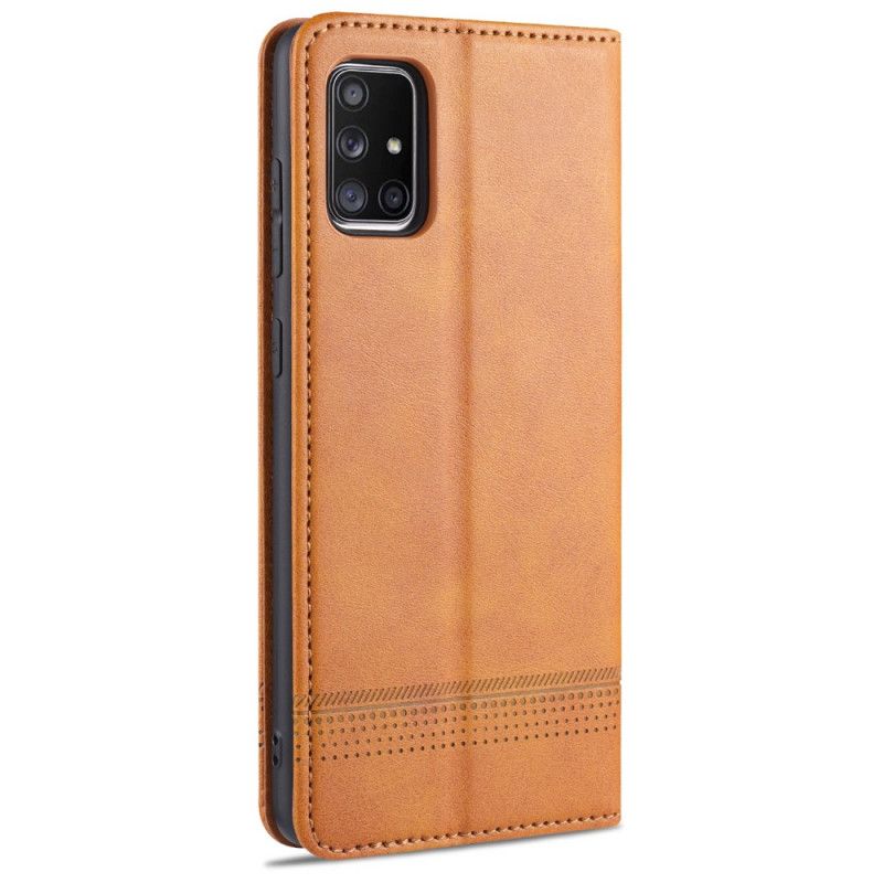 Flip Cover Samsung Galaxy A51 Style Cuir Azns