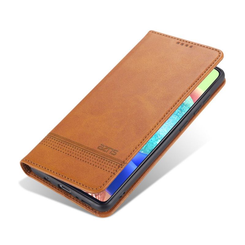 Flip Cover Samsung Galaxy A51 Style Cuir Azns